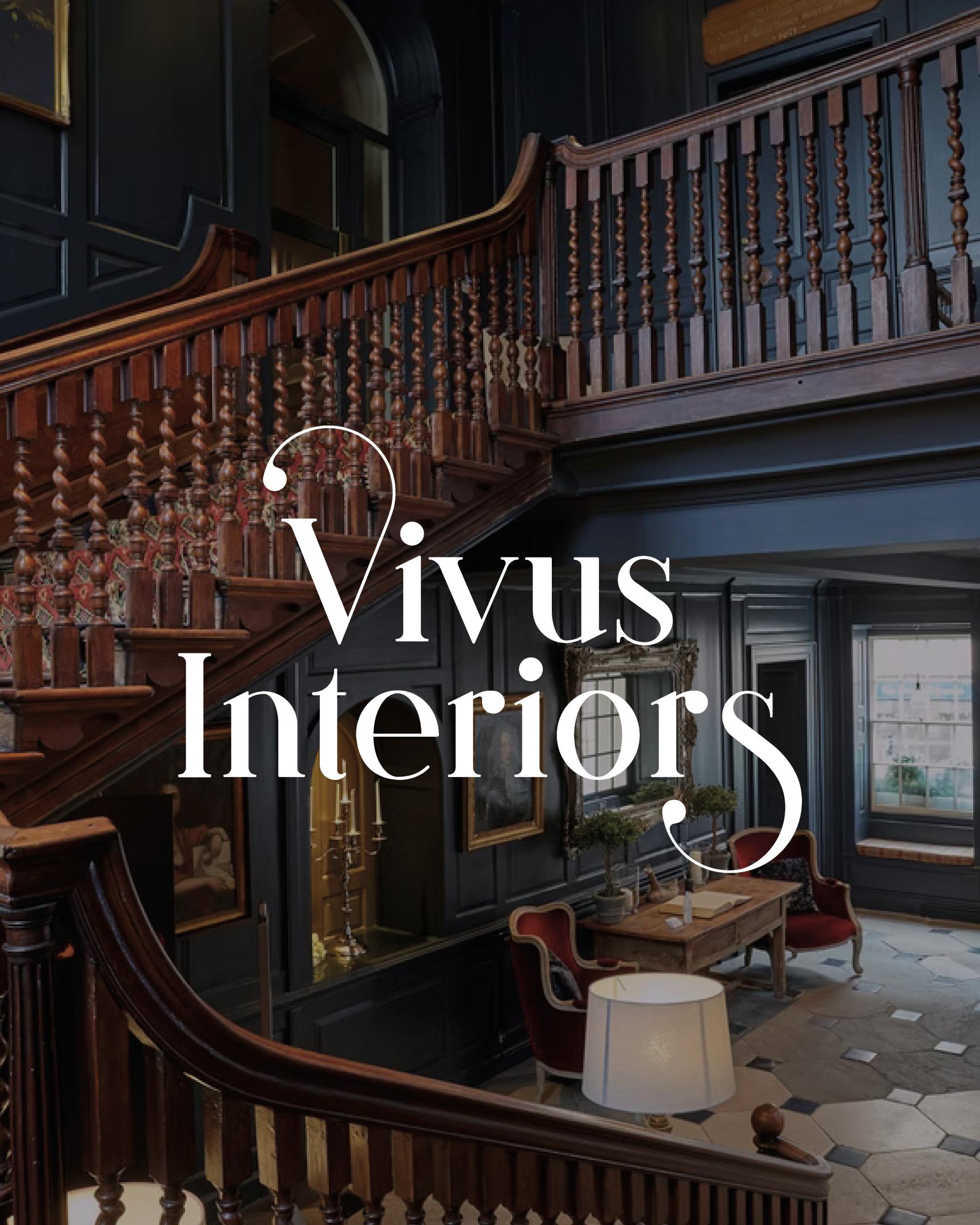 Vivus Interiors Logo Design The George Yarmouth Isle of Wight