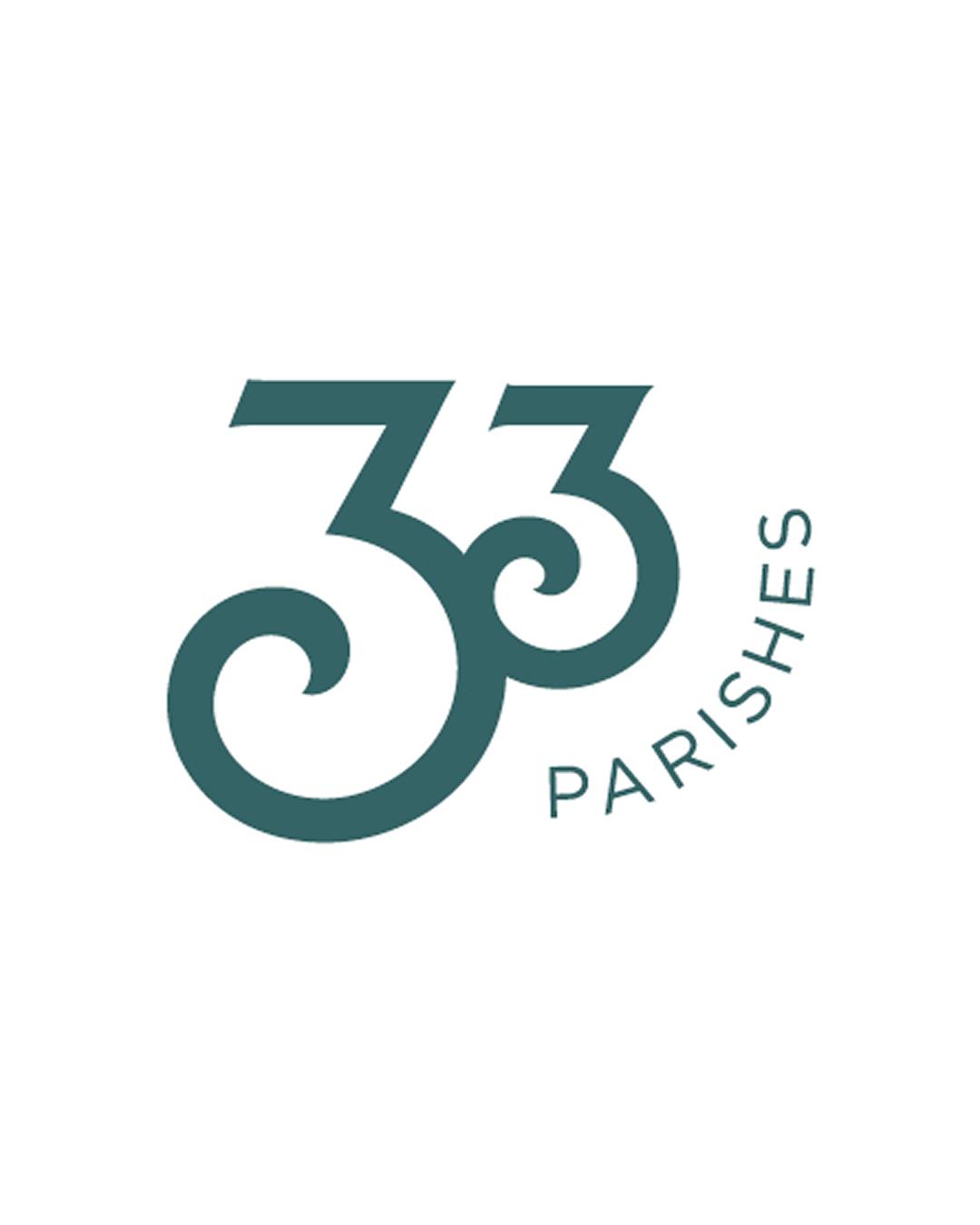 33 Parishes Logo Green