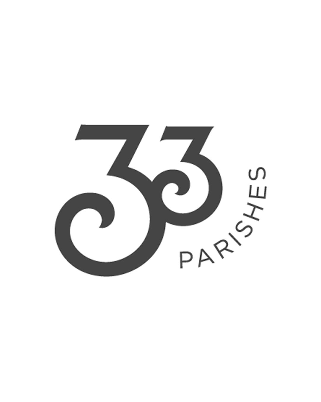 33 Parishes Logo Black