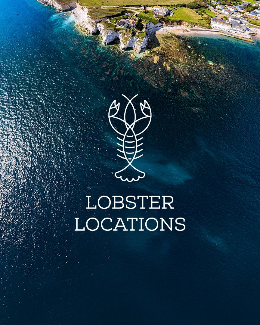 Lobster Locations Isle of Wight Logo Design and Branding
