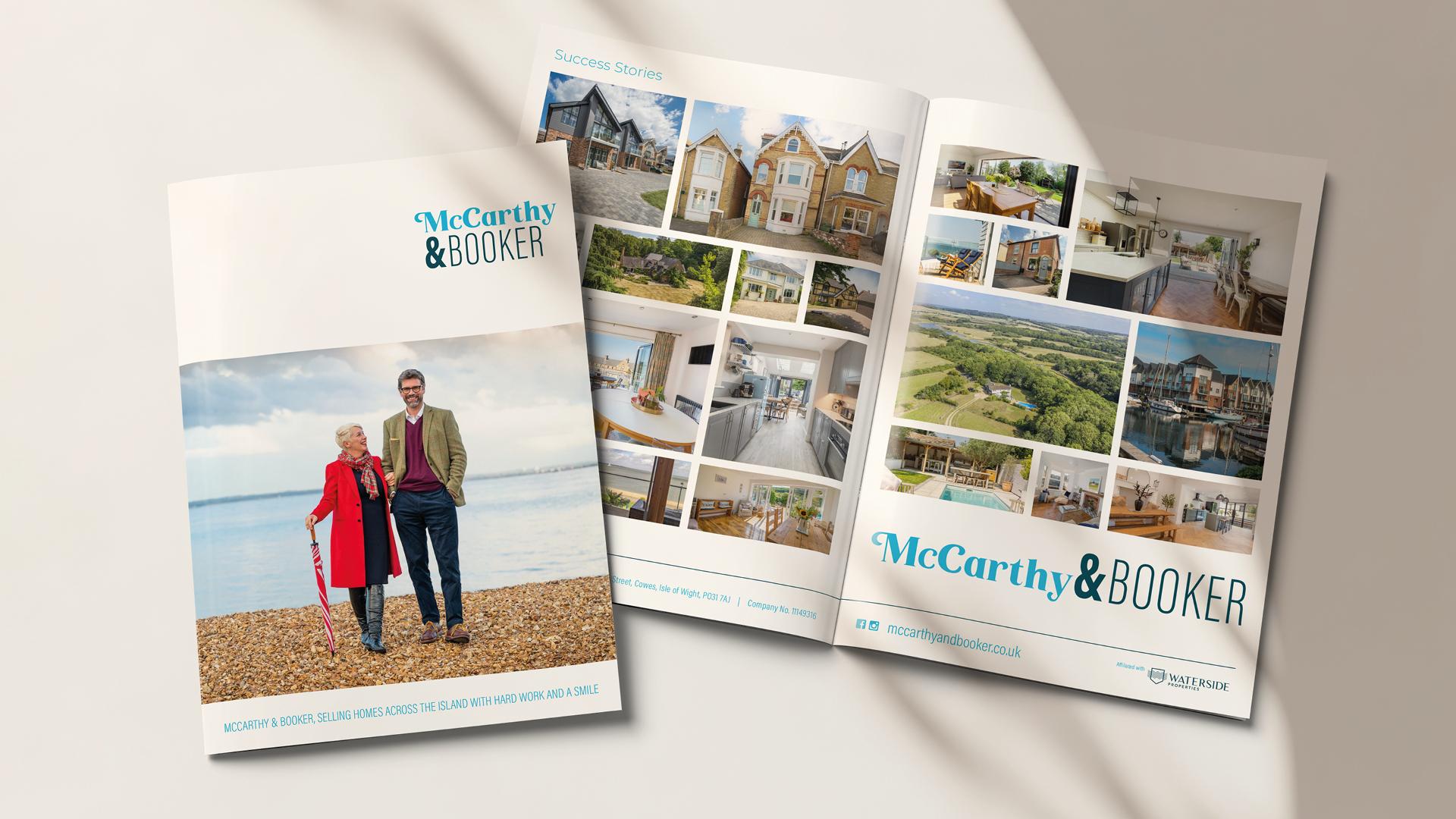 McCarthy & Booker Magazine Brochure Design