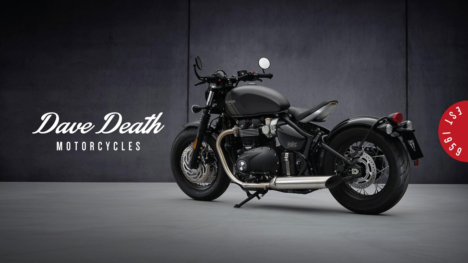 Dave Death Motorcycles Hero Banner