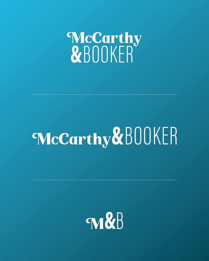 McCarthy & Booker Logo Suite Design