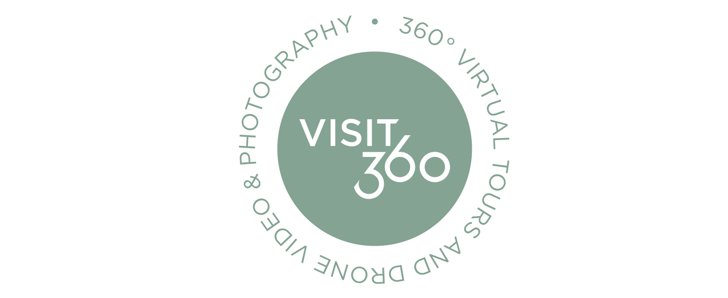 visit360 isle of wight logo design heavy