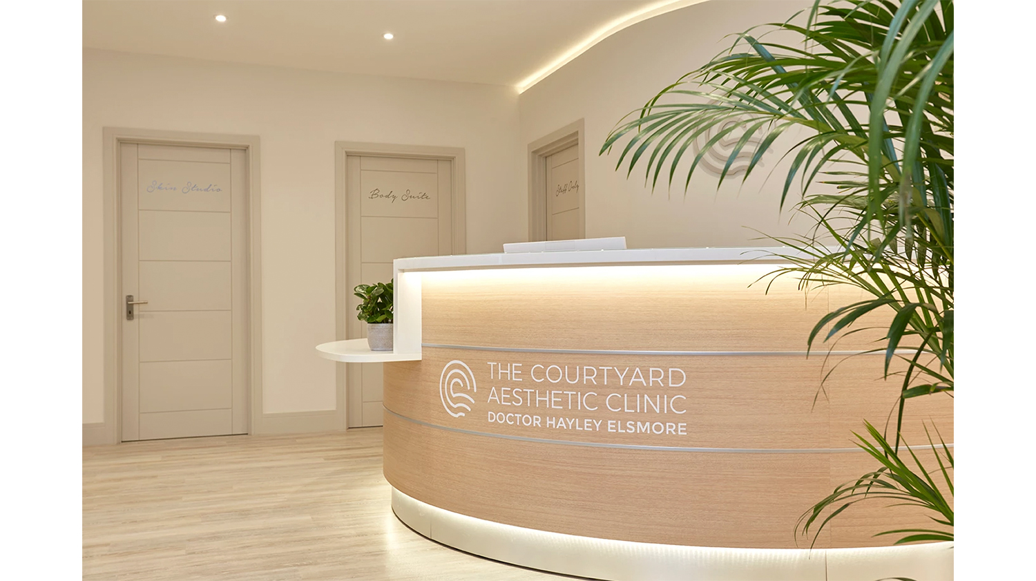 the courtyard aesthetic clinic interior design 02